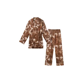 IIZZINI Pajama Set Women's Caramel