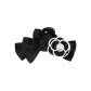 Black (Five Bow Tie Single Bead) 000163