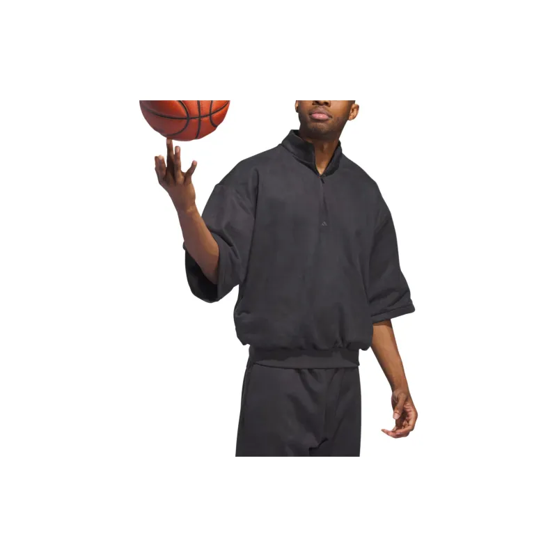 Adidas THE 2024 COLLECTION Sweatshirts Unisex Charcoal Black-4