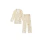 Apricot Qiongzi Floral Strap Women's Matching Set