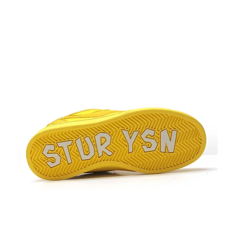 STUR YSN Wear resistant And Lightweight Low Top Skateboard Shoes Unisex Gold Coast-7