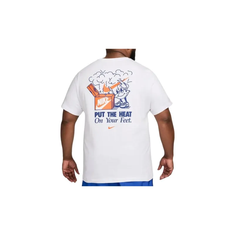 Nike T Shirts Men White-4