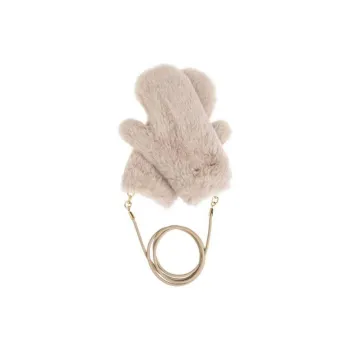 MaxMara Ombrato Teddy Mittens