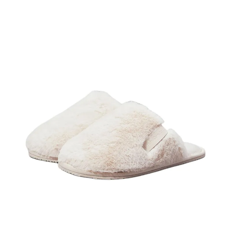 CKJ CALVIN KLEIN JEANS Wrap toe Slippers Women's White-2