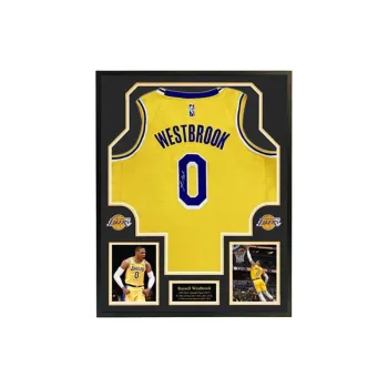 Yi Shot Jersey Los Angeles Lakers Included SA Certificate Framed And Collectible Unisex