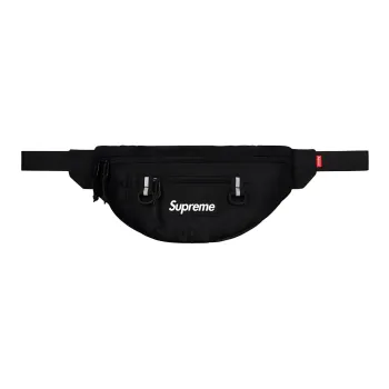 Supreme Polyester Crossbody Bag Sling Bag Fanny Pack Regular Unisex Black