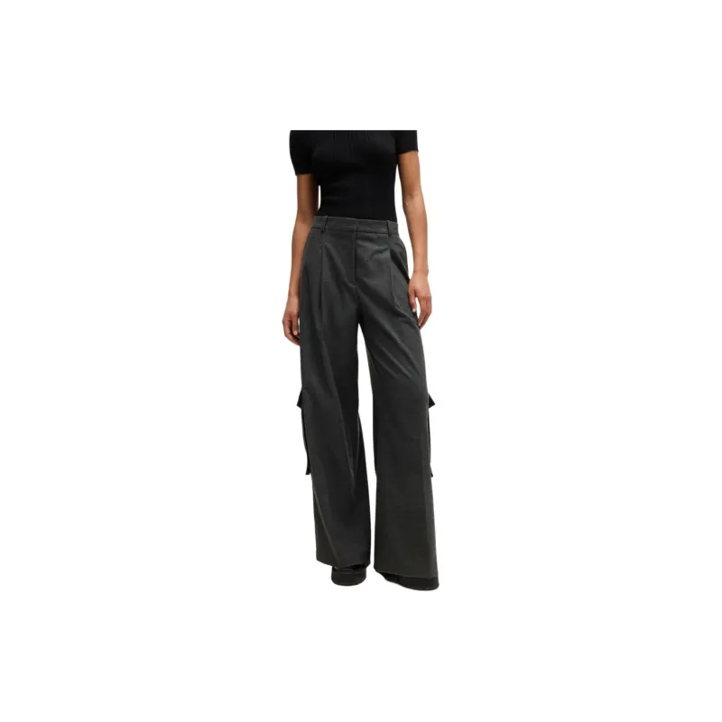 HUGO BOSS Wide leg Cargo Trousers-2