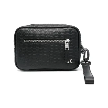 ARMANI EXCHANGEAE PU Polyurethane Clutch Men's Black