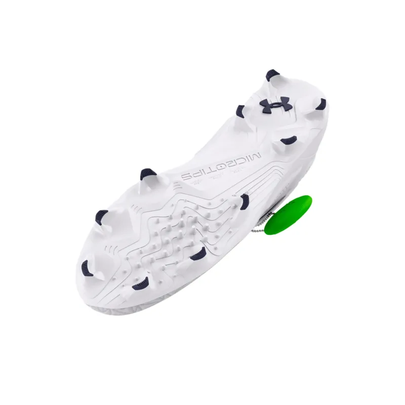 Under Armour Yard Anti Slip Wear Resistant Low Top Training Shoes Men's White-3