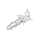 Liquid Butterfly Hair Clip[White]