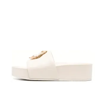 TORY BURCH Odor Resistant Slide Slippers Women's White