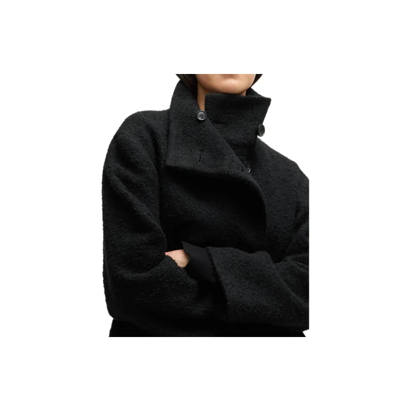 HUGO BOSS FW24 Coats Women's Black-3