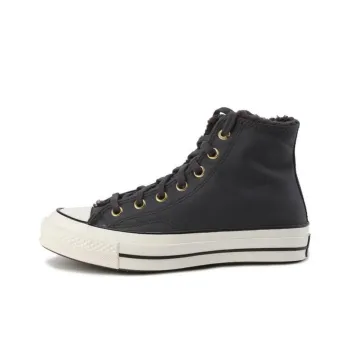 Converse 1970s Warm Slip Resistant High Top Skateboard Shoes Unisex Black