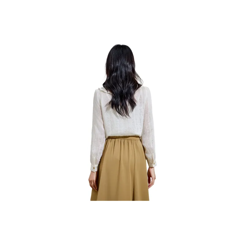 SMEN Shirts Women's Beige-0