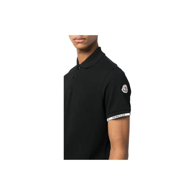 Moncler Polo Shirts Men Black-3