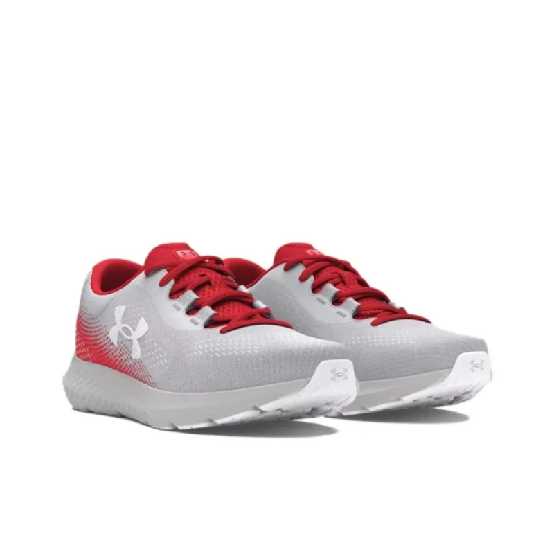 Under Armour Rogue 4 Anti-Slip Wear-Resistant Low-Top Casual Running Shoes Women's Light Gray-2