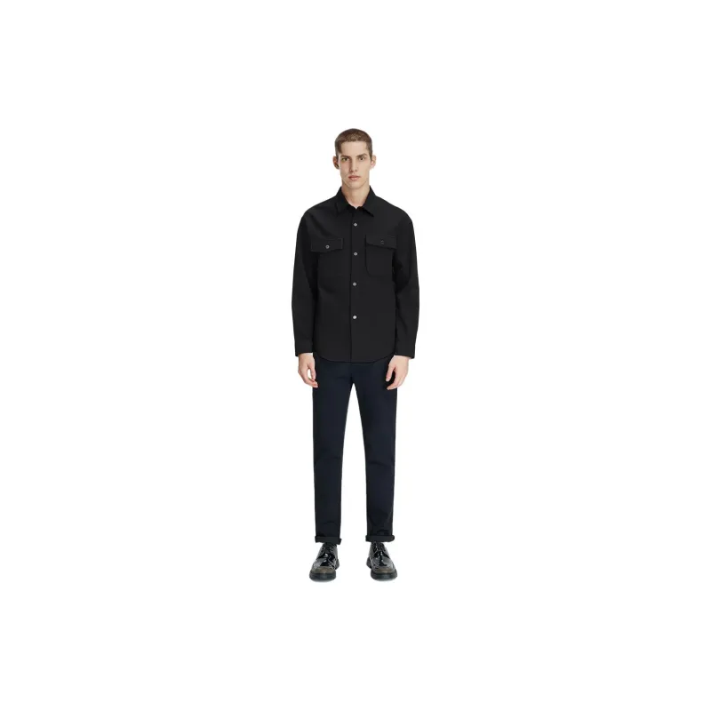 SAINT LAURENT Buttoned Long Sleeved Shirt-2
