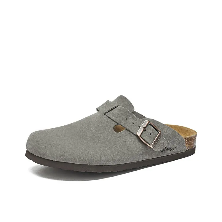 HARSON Abrasion Resistant Wrap toe Slippers Men's-1