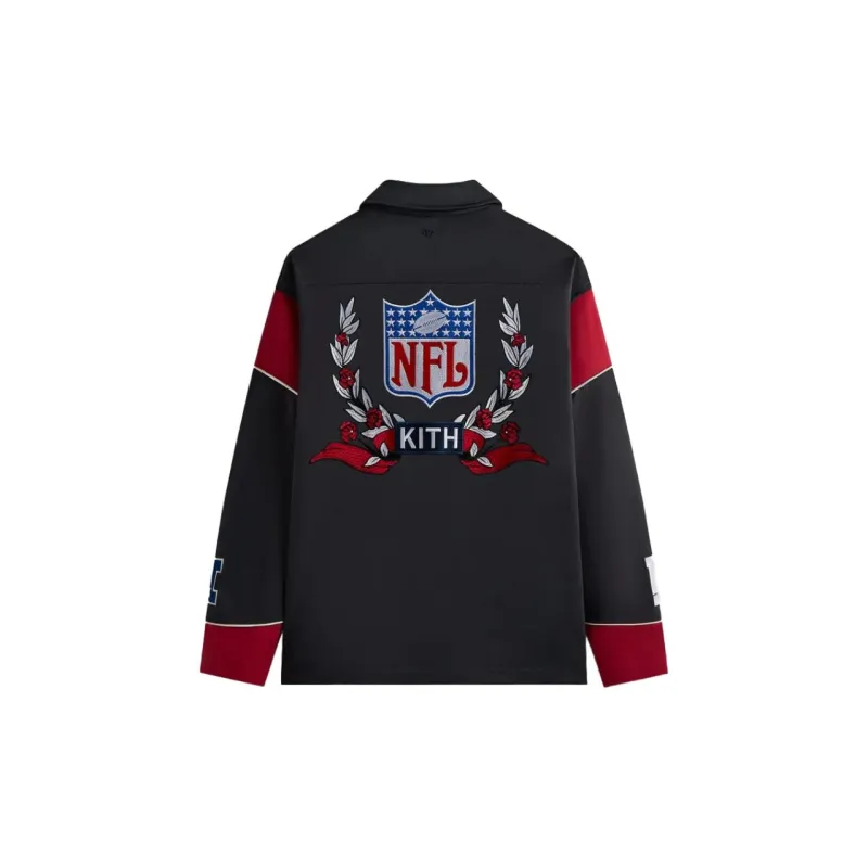KITH & '47 For The NFL Giants Kieran Coaches Jacket-1
