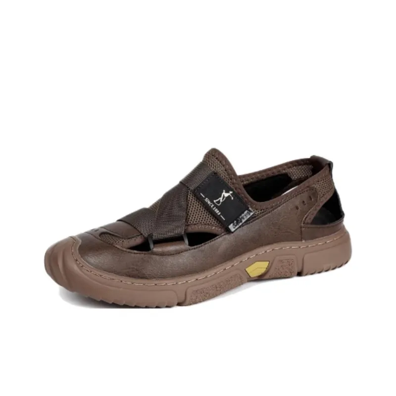 Wit River Trekking Shoes Men Gray/Khaki-3