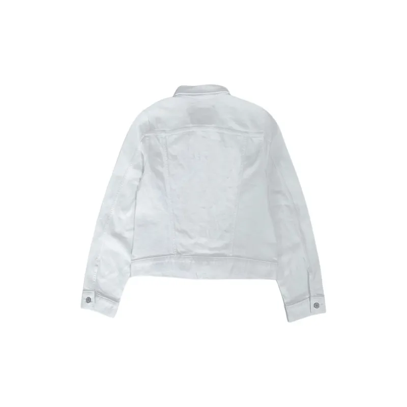 CALVIN KLEIN Denim Jacket Men's White-1