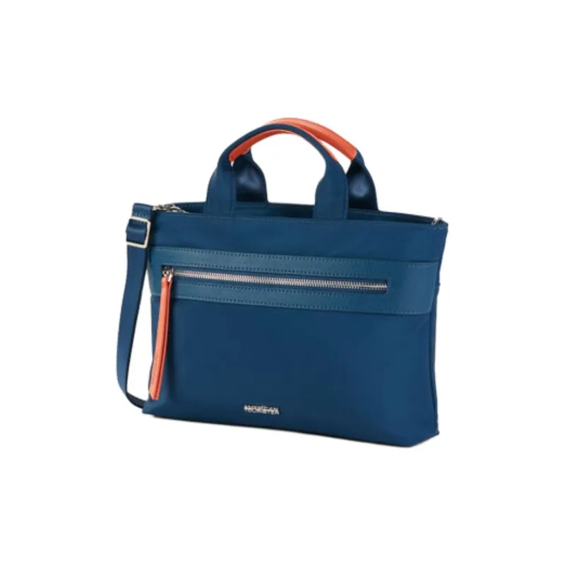 AMERICAN TOURISTER Polyester Shoulder Bag, Crossbody Bag, Handbag Medium Size Women's Marine Blue-1