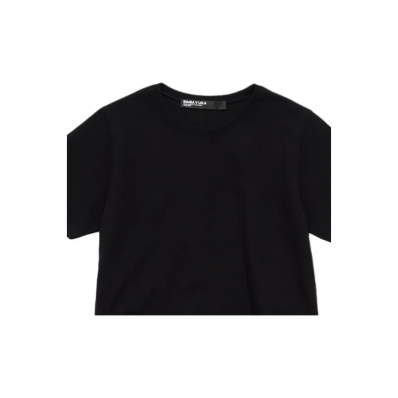 Bimba Y Lola Raised seam Short sleeve T shirt-1