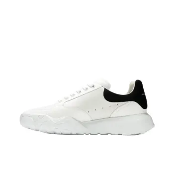 Alexander McQueen Oversized Court Trainer White Black
