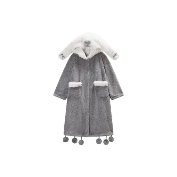 YSO Pajama Robe Women's Light Heather Gray
