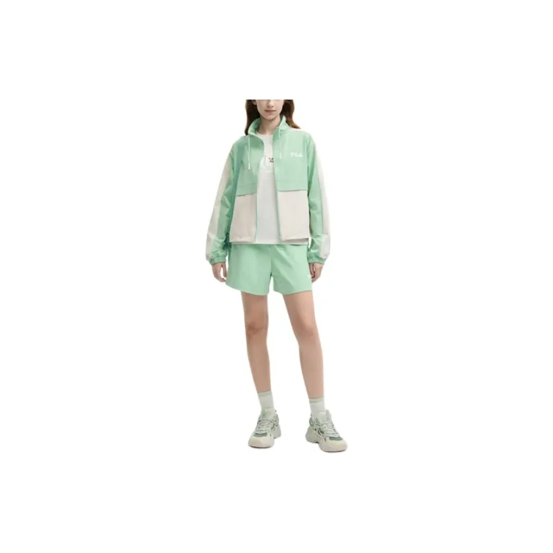 FILA Jacket Women's Turquoise Smoke Green-4
