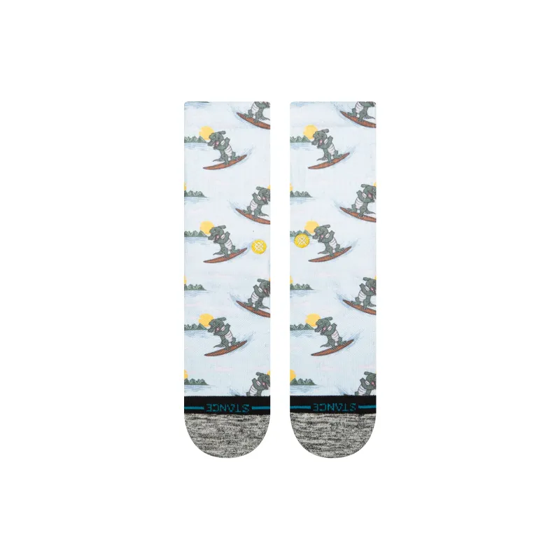 Stance Mid Calf Socks Unisex 1 Pack Light Blue-1