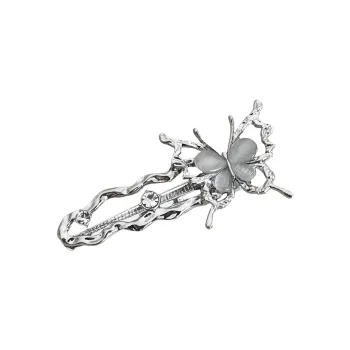 Connect The Past And The Present. Alloy Hair Clips Women's