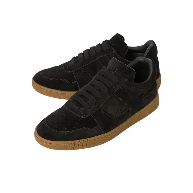 BALLY Weky Low Top Skateboard Shoes Men's Black-2