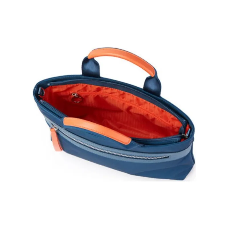 AMERICAN TOURISTER Polyester Shoulder Bag, Crossbody Bag, Handbag Medium Size Women's Marine Blue-5