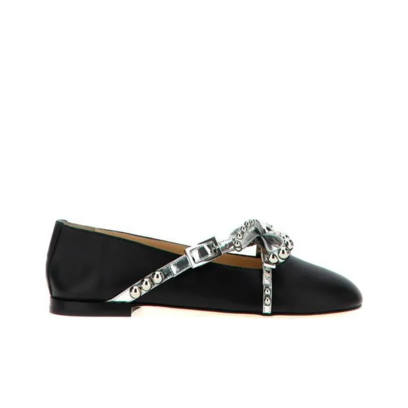 MACH & MACH Stud embellished Ballet Flats Women's-1