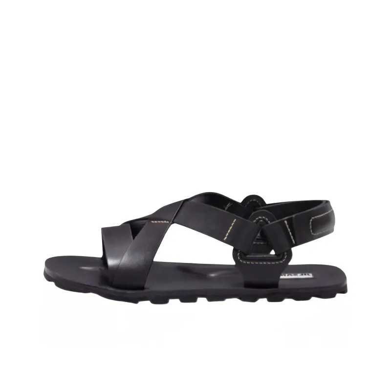 JIL SANDER Leather Sandals-0