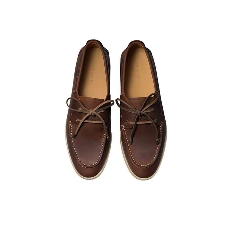 THOM WILLS Loafers Men Brown-2