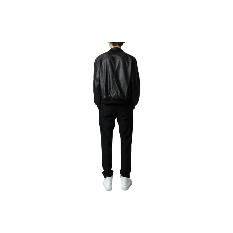 Zadig & Voltaire Mate Reversible Leather Jacket-5