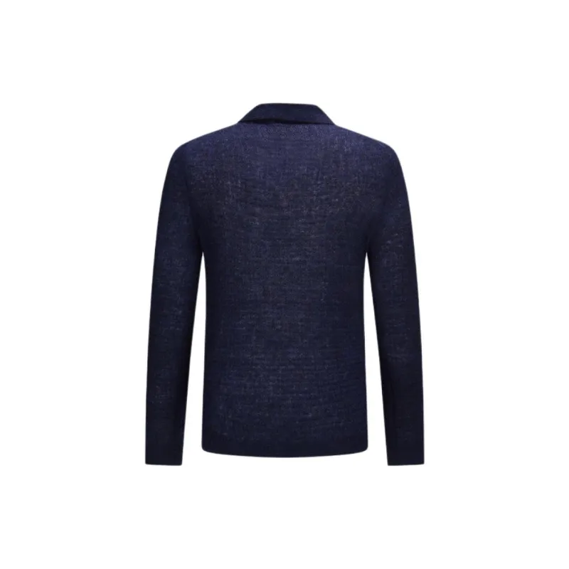 LARDINI Sweater Men's Navy Blue-1