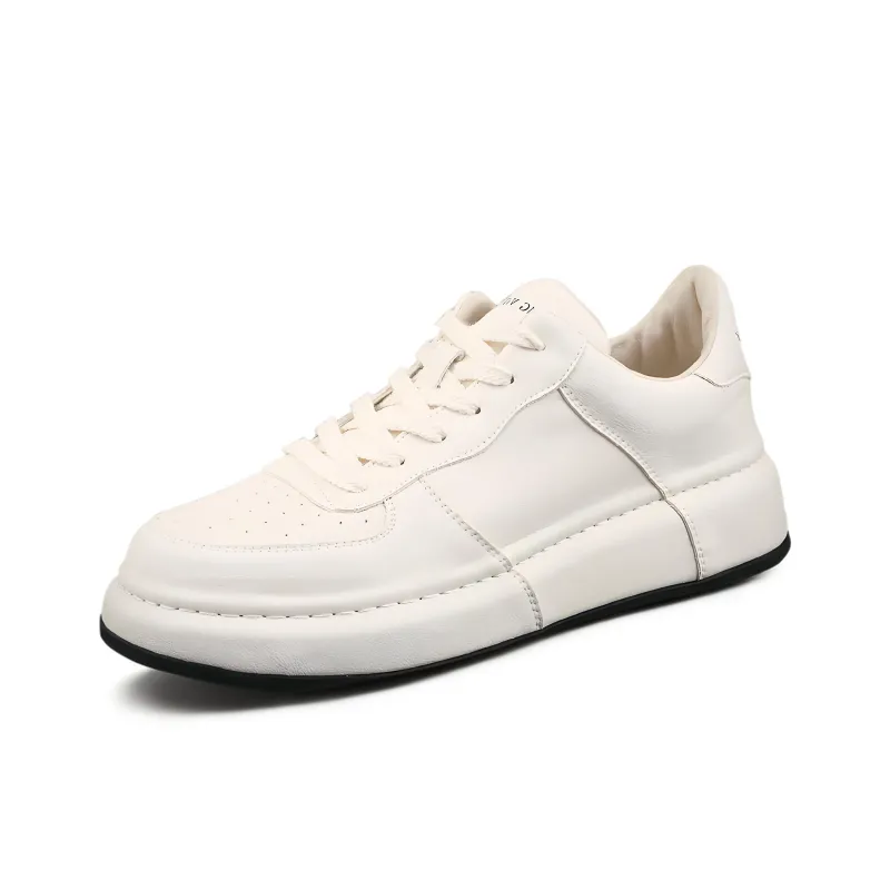 Devanro Moisture-Wicking Height Increasing Wear-Resistant Slip-Resistant Low-Top Skateboard Shoes Men's-4