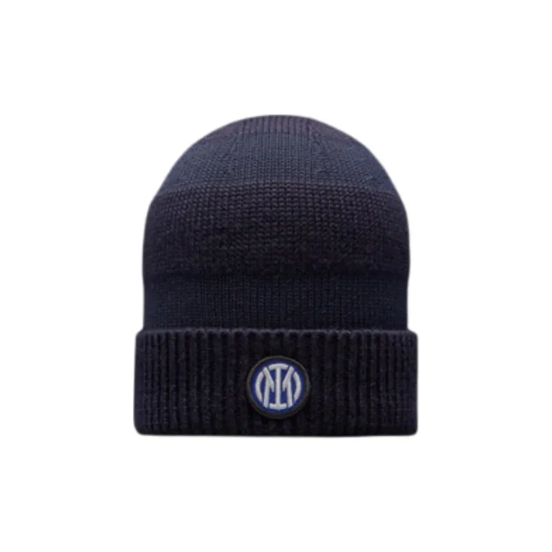 Moncler Nylon Beanies Men's Night Blue-0