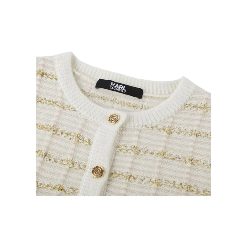 KARL LAGERFELD FW22 Knitwear Women's Ecru-4