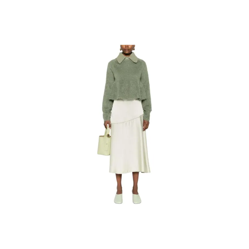 LOEWE Polo Sweater 'Khaki Green'-1