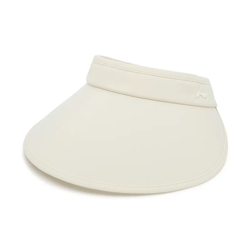 LiNing Running Collection Polyamide, Elastane, Polyester Sun Protection Hats Unisex Ecru-0