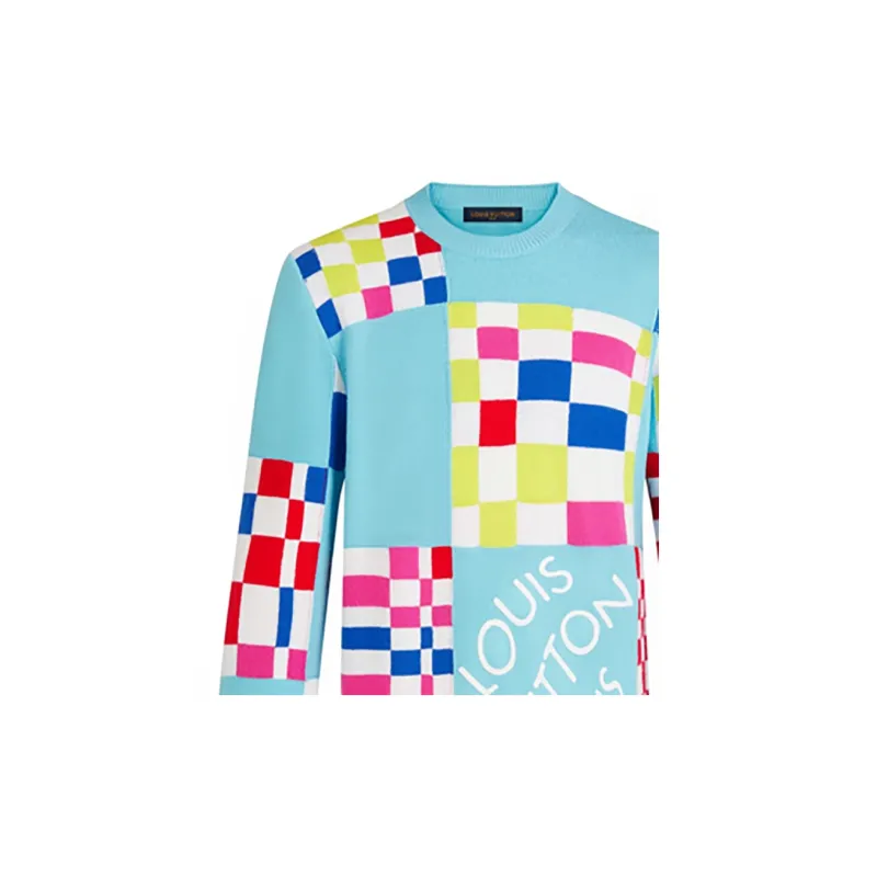 LOUIS VUITTON SS21 Sweater Men's Blue-4