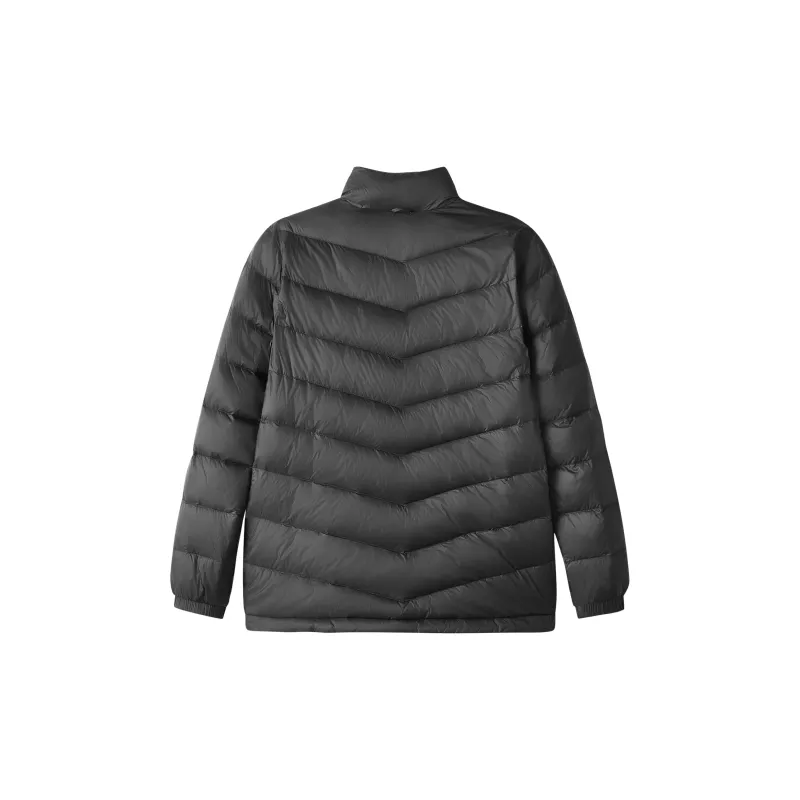 Skechers Water-Resistant Windproof Wear-Resistant Warm Windbreaker Jacket Women's Carbon Black-5