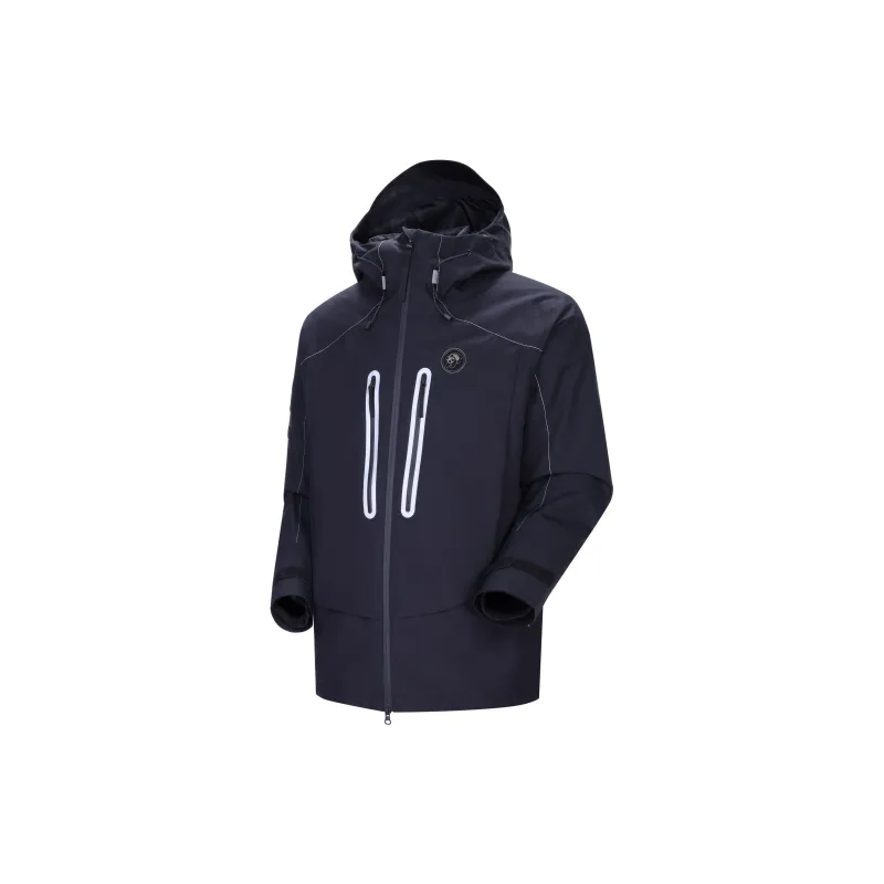 Panda China Panda Series Water Resistant Windproof Wear Resistant Warm Water Repellent Windbreaker Jacket Unisex-1