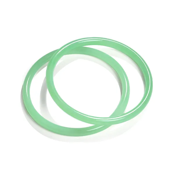 Chongqing Gold Store Chalcedony Bangles Unisex-5