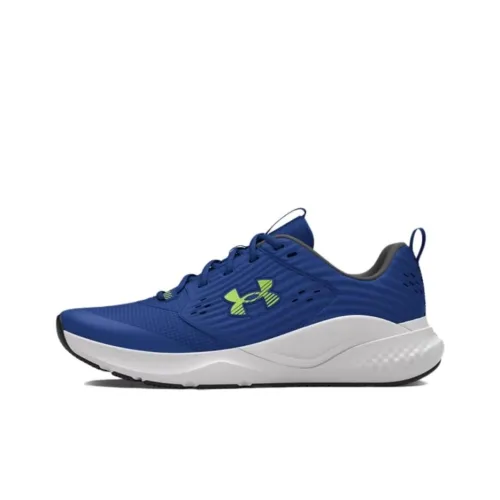 Under Armour Commit 4 Anti-Slip Wear-Resistant Low-Top Training Shoes Men's Blue