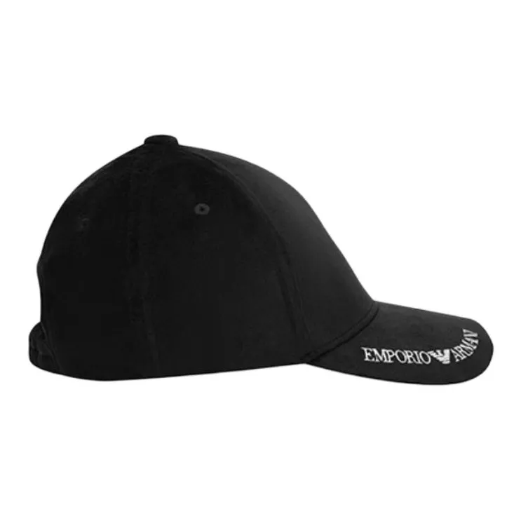 EMPORIO ARMANI Polyester Baseball Caps Women's Black-3